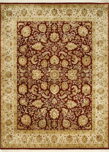 Sümer Halı AQNQ10K El Dokuma Yün İpek Halı