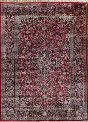 Sümer Halı ASATK105 El Dokuma Saf İpek Halı