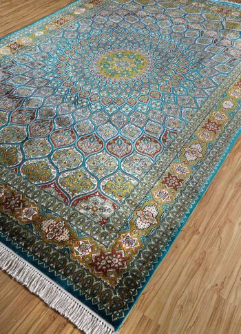 Sümer Halı GSKPS123 El Dokuma Saf İpek Halı