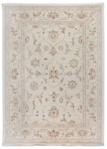 Misya 103 Bej Natürel Yün Özel Tezgah Halısı