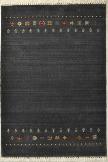 Funky 804 Antrasit Natürel Bambu ve Yün Halı