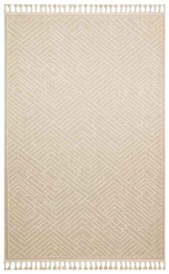 Soho 12 Beige Hav Toz Vermez Hasır Dokuma Halı