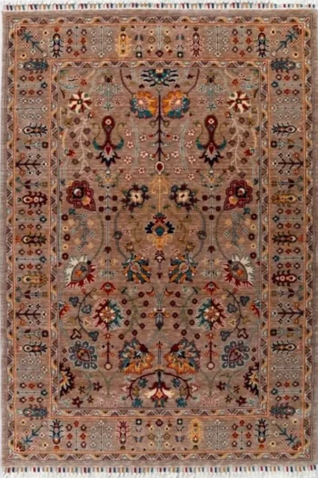 Sultani 805 Vizon Natürel Bambu ve Yün Halı