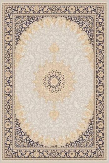 Woolknot Avangard 1303H Beige Navy Halı