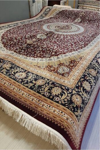 Hürrem 5161A Burgundy Klasik Salon Halısı