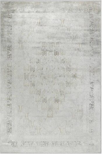 Apex Aura 2825 Gri Viskon Salon Halısı