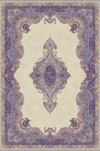 Eko Halı İsfahan 02 Cream Klasik Viskon Salon Halısı