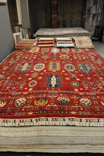 Sultani 807 Bambu ve Yün Özel Tezgah Halısı