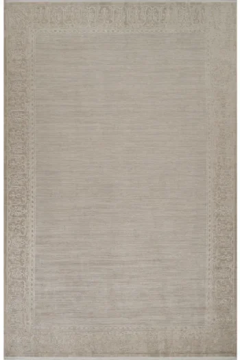 Apex Aura 2855 Krem Viskon Salon Halısı