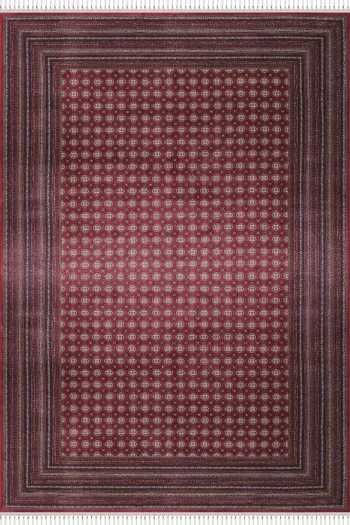 Apex Halı Burj 8761BU Bordo Klasik Salon Halısı