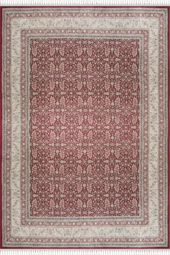 Apex Halı Burj 8771BU Bordo Klasik Salon Halısı