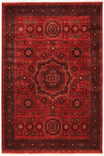 Bambos Plus 903 Kırmızı Bambu Özel Tezgah Salon Halısı