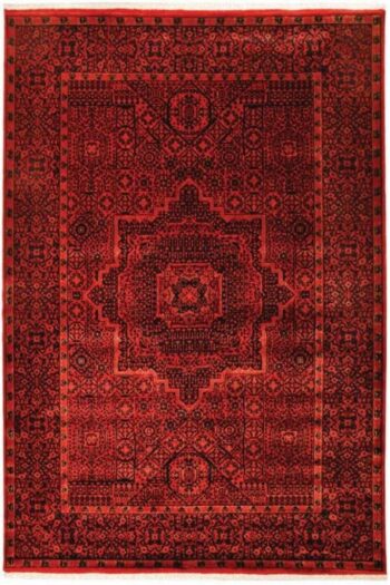 Bambos Plus 904 Kırmızı Bambu Özel Tezgah Salon Halısı