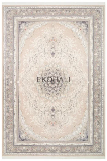 Eko Halı Persian 01 Beige Klasik Desenli Salon Halısı