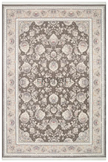 Eko Halı Persian 02 D.Grey Klasik Desenli Salon Halısı
