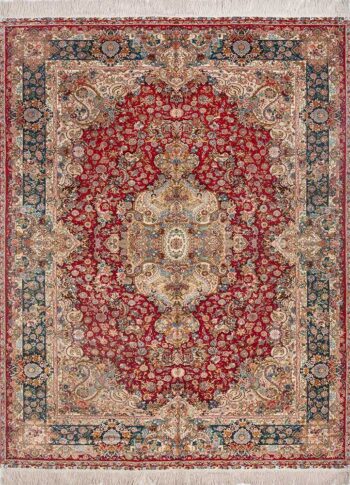 Sümer Halı APAE5807 El Dokuma İpek Halı