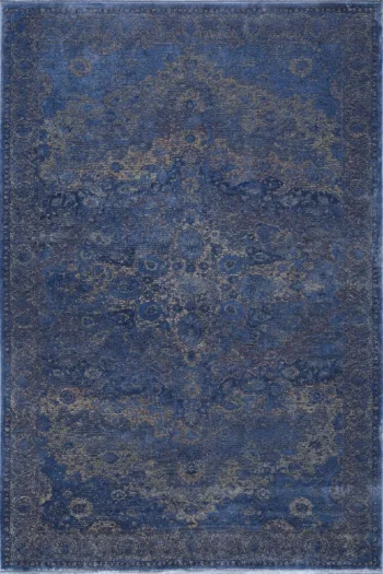 Gordion Caerula Kendinden Saçaklı Modern Salon Halısı 6066