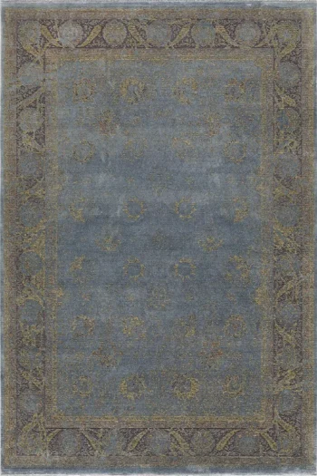 Gordion Gris Kendinden Saçaklı Modern Salon Halısı 6070